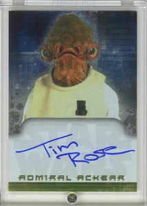 Autógrafo Timothy Tim M. Rose Star Wars El Despertar de la Fuerza Autógrafo - Imagen 1 de 1