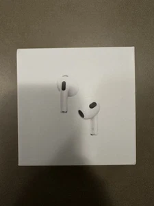 Apple AirPods 3a generazione Cuffie Senza Fili - Bianco - Magsafe Charging Case - Zdjęcie 1 z 7