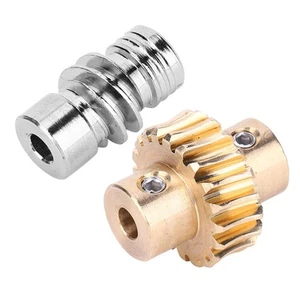 Industrieroboter 10:1 Worm Wheel Bronze Worm Gear Metal Worm Set Industriel UB - Bild 1 von 10