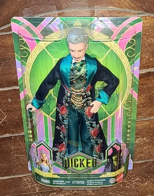 Кукла Wicked THE WIZARD 12 дюймов с аксессуарами! (2025, Mattel) #JDG13 - Изображение 1 из 2