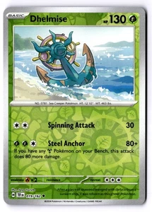 Dhelmise Reverse Holo Uncommon SV05: Temporal Forces 019/162 NM - Picture 1 of 2