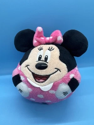  Juguete de peluche rosa a lunares TY Disney Beanie Baby Minnie Mouse Foto 1 de 3