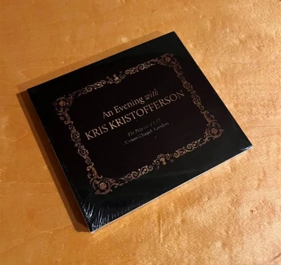 An Evening with Kris Kristofferson 2013 Union Chapel London NEW Sealed Live 2 CD - Image 1 of 2