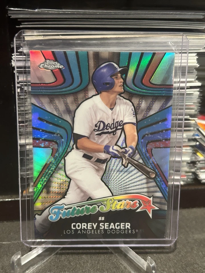 2017 Topps Chrome Future Stars Corey Seager #FS-15 Non Rookie Non Auto - Image 1 of 1