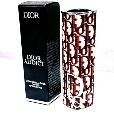 Dior Addict Lipstick Case Burgundy Bleak Limited Edition - Image 1 of 2
