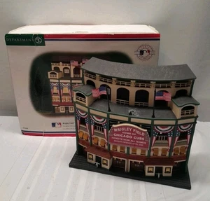 Wrigley Field Dept 56 Natale in città Chicago Cubs in pensione MLB ha bandiere - Foto 1 di 13