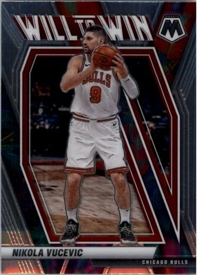 2020-21 Panini Mosaic Will to Win #17 Nikola Vucevic - BSK - Image 1 of 2
