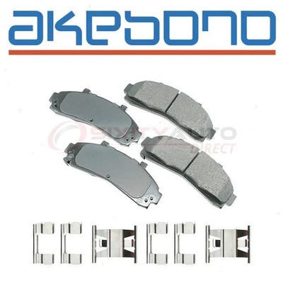 Akebono Pro-ACT Front Disc Brake Pad Set for 1998-2001 Mazda B2500 - Braking ic Foto 1 de 4