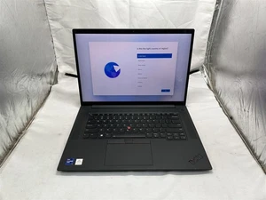 Lenovo ThinkPad P1 Gen 4 15" i9-11950H 32GB Ram 512GB NVMe Win 11 Pro RTX 3080  - Imagen 1 de 6