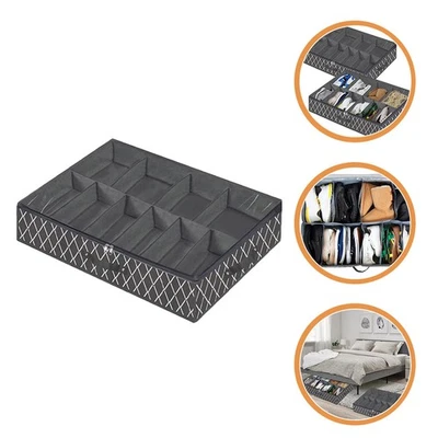  Scatola Porta Oggetti Portaoggetti Con Coperchio Contenitori Di Scarpe - Immagine 1 di 4