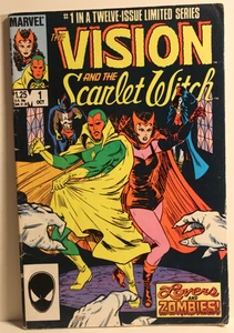 Marvel Comics - The Vision and the Scarlet Witch #1 (1985) - Picture 1 of 3