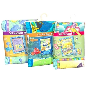 Cathy Heck Studio Soft Storybook Fabric Kits Nemo Animals Garden Friend Set of 3 - Picture 1 of 10