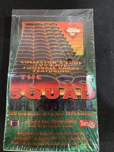 1994 Collectors Edge The Boss Squad Football Hobby Box Factory Sealed 24 Pack *1 - Picture 1 of 7