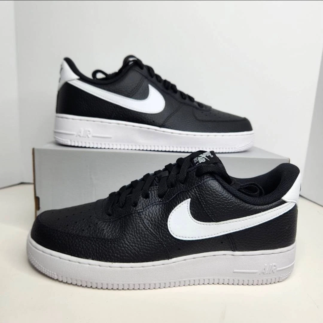 Nike Air Force 1 '07 \"Black/White\" 新品未使用 Las mejores ofertas en Nike Air Force 1 '07 Essential Black White