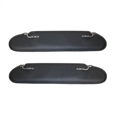 Parasoles de repuesto de carbón Omix para modelos Jeep CJ 1972-1986 Foto 1 de 3