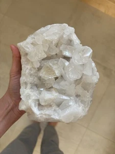 9 Pfund XL klarer Quarz Kristall Cluster! - Bild 1 von 11