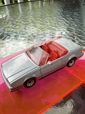 ✨Vintage 1987✨Matchbox✨Cadillac Allante Plateado✨ Gris Convertible✨Ruedas de 8 puntos Foto 1 de 4