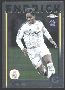 2024-25 TOPPS Chrome UEFA Club Competitions 100 Endrick (Real Madrid C.F.) RC - Bild 1 von 2