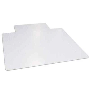 45 in. x 53 in. Clear Office Chair Mat with Lip for Low Pile Carpet - Picture 1 of 3