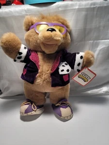 Nabisco Teddy Grahams Teddy Bear Plush 90s Stuffed Animal Singer Honey Gram - Picture 1 of 6
