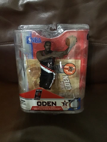 NBA Series 14 Greg Oden #52, Portland Trailblazers, NEW, McFarlane Toys 1st Pick Cover