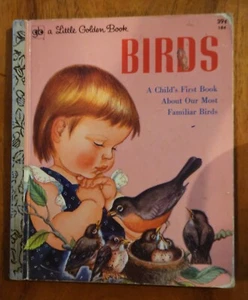 Vintage kleines goldenes Buch Vögel 4. Auflage 1973 (1958) - Bild 1 von 1