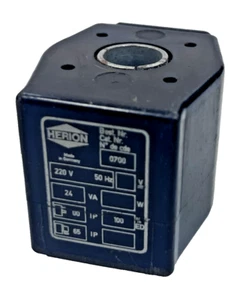 HERION Cat Nr. 0700 replacement solenoid coil 220V 50 Hz 24VA - Picture 1 of 4