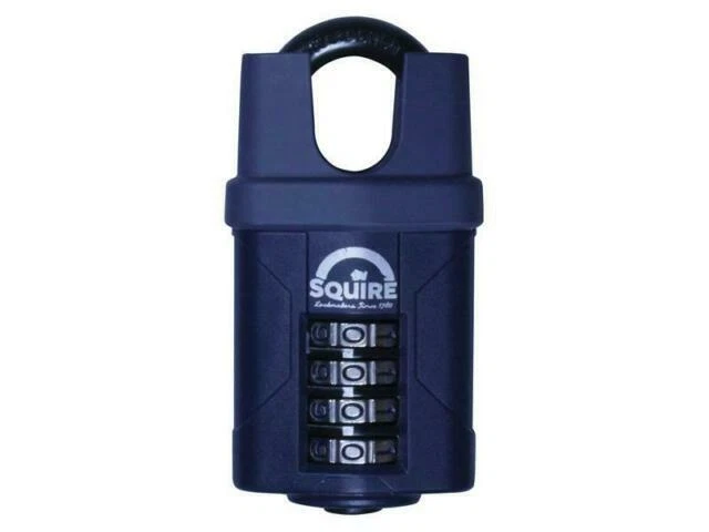 Squire Weather Resistant Combination Padlock 8mm Shackle - Blue (CP50CS)