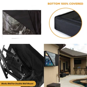 US Outdoor TV Cover For Flat Screens - Weatherproof Television Protector - Picture 1 of 20