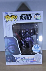 Funko POP! Star Wars Disney 100 Darth Vader Facet Funko Shop Exclusive 600 - Picture 1 of 4