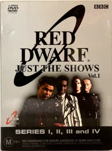 Red Dwarf Just The Shows Vol 1 DVD Box Set (Series 1, 2, 3 & 4) Region 4 - Picture 1 of 4