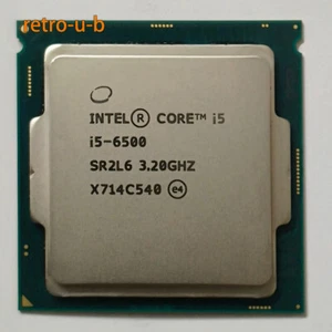 6Th Gen Intel Core i5-6500 LGA1151 CPU Processor 3.2GHZ Quad-Core SR2L6 Desktop - Picture 1 of 1