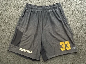 New Balance HOFSTRA Lacrosse Shorts #33 Large Game Used Team Issued Pride - Picture 1 of 10