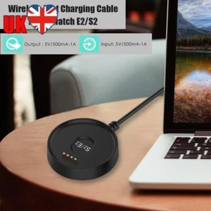USB Smart Watch Bracelet Charger Cradle Charging Dock Cable for Ticwatch E2/S2 - Zdjęcie 1 z 8