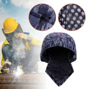 Welding Hat Flame Retardant Fire Resistant Head Protective Welding HatJ Re - Picture 1 of 14