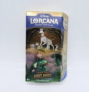 Starter Deck Disney Lorcana Nelle Terre degli Inchiostri Pongo & Peter Pan Nuovo Sigillato - Foto 1 di 1