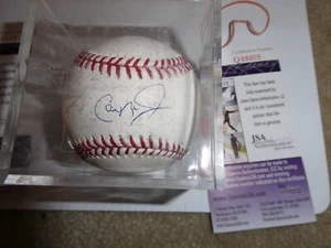 Cal Ripken Jr Signed Baseball with Case and JSA Cert - Picture 1 of 1
