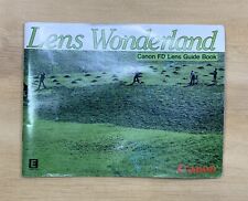 Canon Objektiv Wonderland FD Objektiv Leitfaden Buch