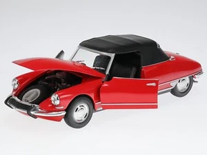 Citroen DS convertible lightrot Softtop diecast model car 22506 Welly 1:24 - Picture 1 of 7