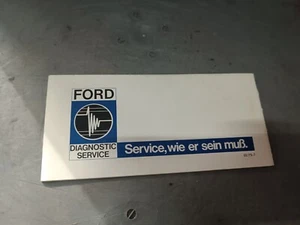 Ford Serviceheft Wartungsheft Oldtimer Stand: Juli 1975 - Bild 1 von 6