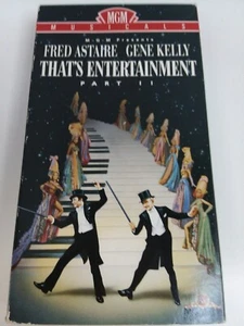 THAT'S ENTERTAINMENT -  Fred Astaire, Gene Kelly   (VHS Movie) - Picture 1 of 2