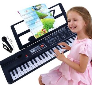 piano keyboard for kids 61 key electric digital music keyboard for beginner p...