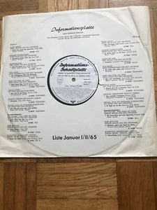 ♫ INFO-LP 1965 Peggy March PAUL ANKA Hildegard Knef MICHAEL HOLM MU 64/1 ♫ - Bild 1 von 1