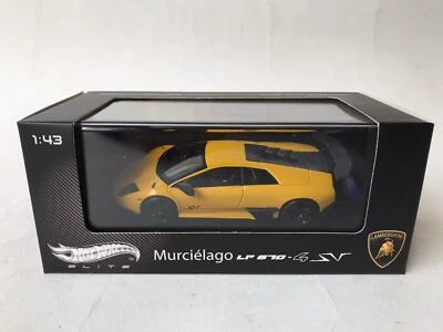 Hot Wheels Elite Lamborghini Murcielago LP670-4 SV 1/43 T6934 - Immagine 1 di 2