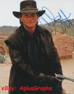 CHRISTIAN SLATER... Young Guns' Arkansas Dave (Western) SIGNED - Picture 1 of 1