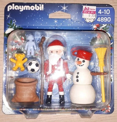 PLAYMOBIL 4890 PAPA NOEL BLISTER PERFECTO - Imagen 1 de 2