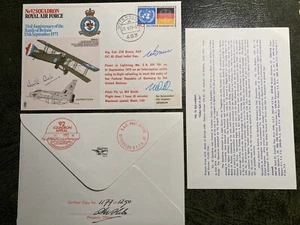 RAF Cover - No.92 Squadron - Signed NEVILLE DUKE DSO DFC**, WW2 ACE & Test Pilot - Picture 1 of 6