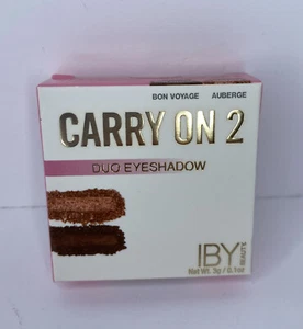 IBY Beauty Carry On 2 Duo Eyeshadow Glamping Auberge Bon Voyage New NIB - Picture 1 of 3