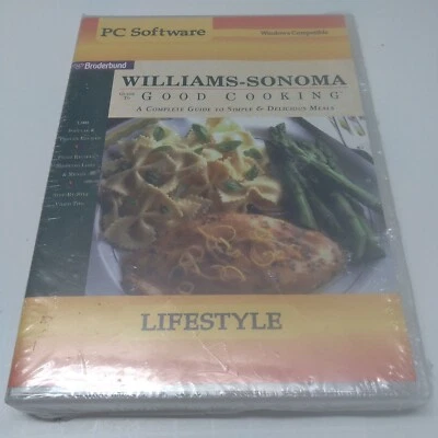 Broderbund Williams Sonoma Guide To Good Cooking Lifestyle PC CD Brand New - Image 1 of 4