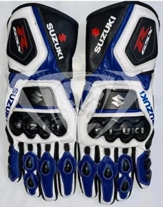 Suzuki Motorrad Motorrad Racing Lederhandschuhe - Bild 1 von 2